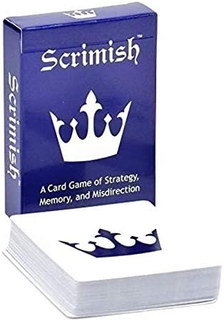Nexci Scrimish Card Game - Strategy Games for Two Players Including Adults, Teens, Kids and Families That is Easy to Learn for Party or Travel