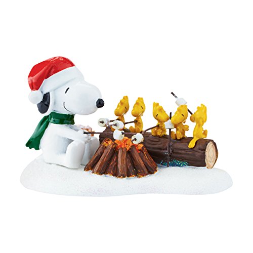 Department 56 Peanuts Village Campfire Buddies Figurines, Multi-colored