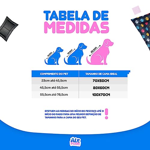 Colchonete Colchão Grande Pet Cachorro e Gato Impermeável 100x70cm (Prink)