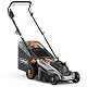 VonHaus Rasenmäher Elektro 1800W mit Mulchfunktion, Rasenmäher mit Kabel