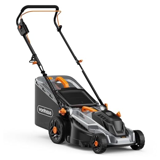 VonHaus Lawnmower 1800W – Electric Corded Lawn Mower for all Types of Grass