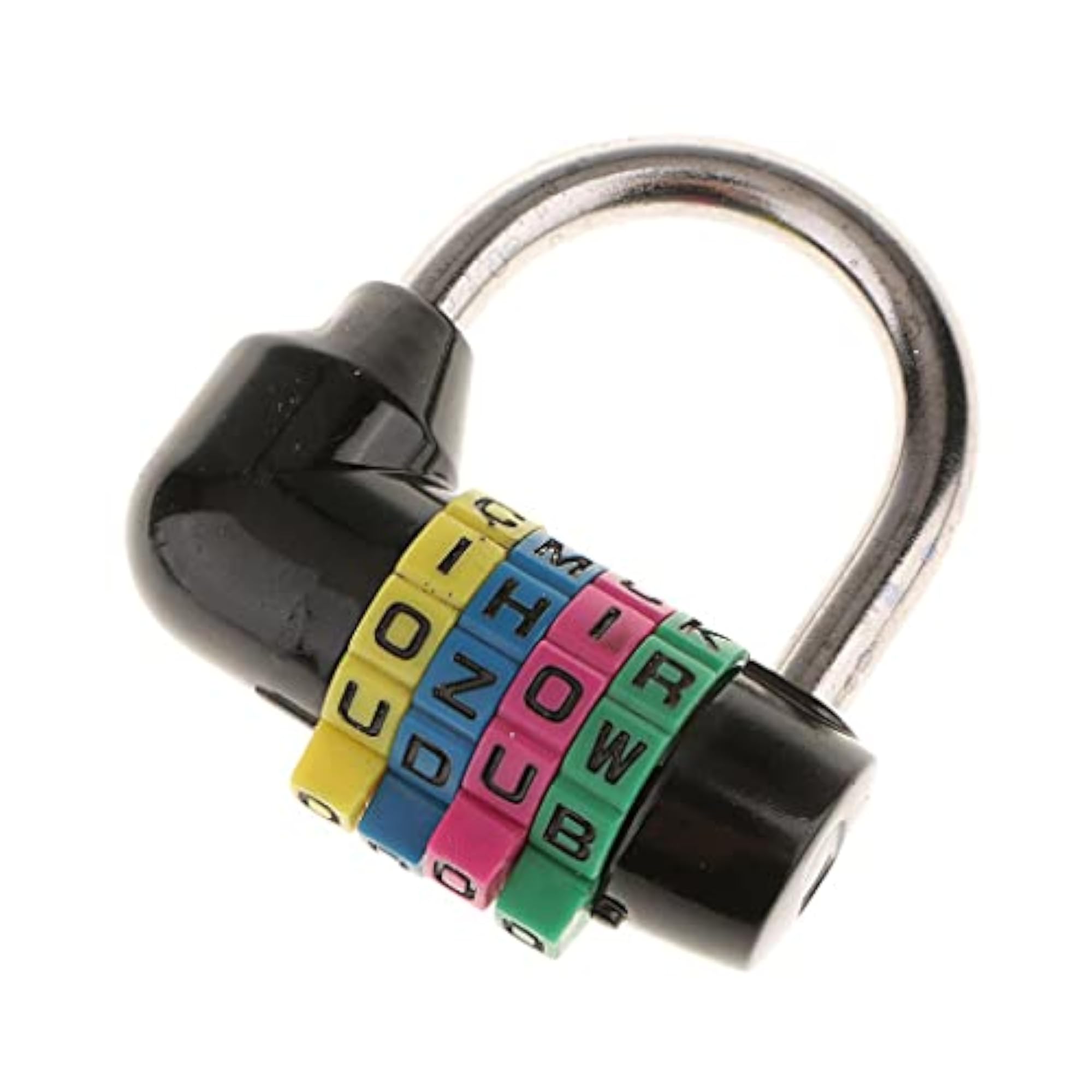 4 Digit Dial Letter Combination Padlock for Travel Luggage