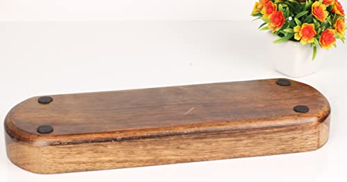 Wood Incense Stick Holder Modern Incense Insence Burner Stand For Sticks For Home Décor, Wooden White Incense Tray Trough For Sticks | 12 X 4 Inches #TOP2