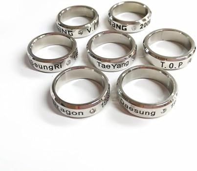 Amazon | [BITACS] bigbangリング ネックレス KPOP 全員 メンバー大