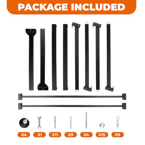 Wemily Freestanding Kayak Storage Rack – Vertical 2-Tier Organizer for Kayaks, Canoes & Paddleboards, Heavy-Duty Indoor/Outdoor Stand with Protective Foam Padding