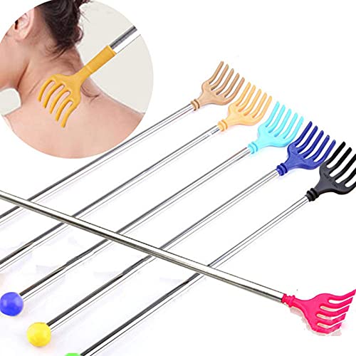COUNTRY HUB Itching Hand Stick/ Khujli Stick/Back Itching Stick Long/Khujali Hand Plastic Back Scratcher With Back Massager ,Itching Stick Quantity - 6 (B09418XDP7) Amazon Price History, Amazon Price Tracker