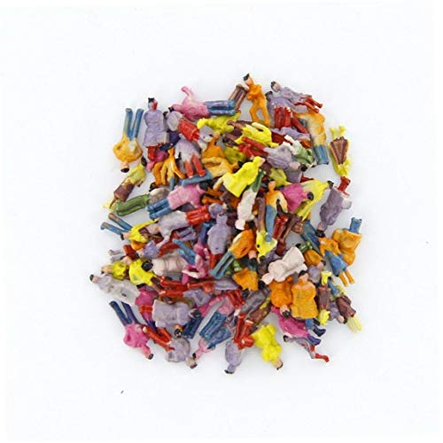 Nuovi 100pcs Painted Model Train persone figure