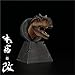 Nanmu Dinosaur Head Statue Carnotaurus Spinosaurus Velociraptor Mosasaurus Allosaurus Tyrannosaurus Rex Model Realistic Dinosaur Figure Resin Toys Collector Decoration Gift Adult (Allosaurus)