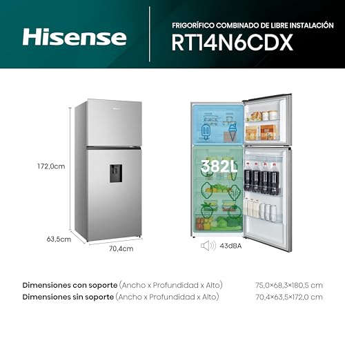 La Mejor Lista de Refrigerador de 16 Pies comprados en linea. 5 Refrigerador de 16 Pies marca Hisense (2)