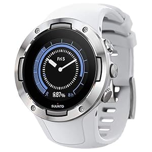 Suunto 5 Lightweight Sports Watch, White