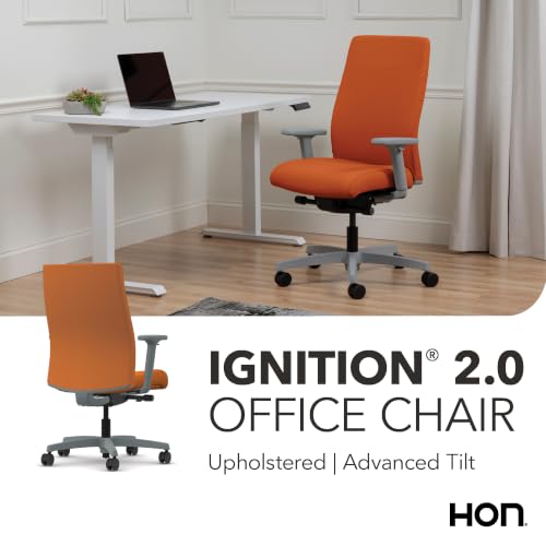 Image of HON Ignition 2.0 Ergonomic Office Chair, Lumbar Support, Apricot
