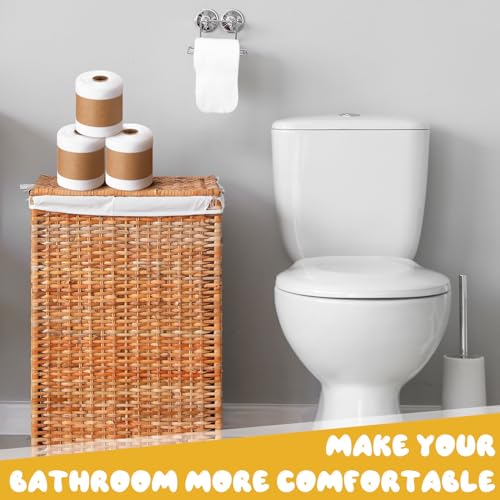 Image of FuWeave 30 Pack Reusable Toilet Paper No Tear Bidet Towels, White | Washable 11.8 inch x 4.3 inch Cotton Flannel Family Cloth Wipes with Snaps, Paperless Roll for Bathroom, Travel, Cleaning and Drying