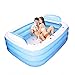 Produktbild ZTGL Aufblasbare Badewanne Erwachsene, Faltbar und Mobiles Swimming Pool Plantschbecken, Blau,L