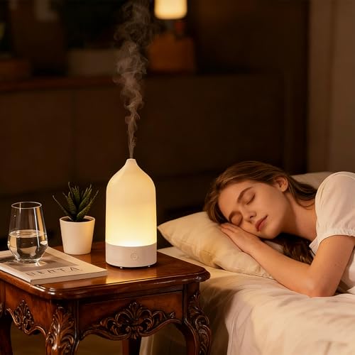 Difusor aromático eléctrico de 120 ml con luz LED