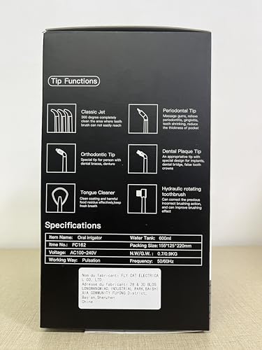 Turewell FC162-BLACK Water Dental Flosser thumb #7