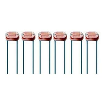 Component Services 7 Ldr - Light Dependent Register- Photo Resistor (6 Pcs)