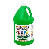 VIBRANT PARABEN-FREE COLOR: Vibrant green color perfect for projects, crafting, painting. Made in the USA. 1 Gallon Value Size. Perfect for parents, teachers, schools. PARABEN-FREE PAINT: Our BEST-SELLING paint is now Paraben Free! Certified with the...