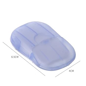 5 Box Travel Soap Sheets Portable Mini Travel Soap Paper Mini Scented Slice Sheets With Storage Box Mini Scented Slice Backpacking Essentials Travel Camping Hiking Outdoor Sports