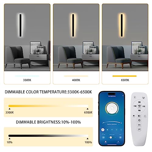 SUCIKORIO LED Wall Lights Long Strip 60cm - Image 2