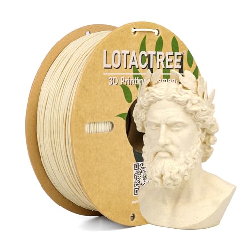 Image of PLA Force Filament Marble Yellwo, PLA Stone Filament 1.75mm 1KG | Marble Yellow 3d Printer Filament Delivers An Authentic, Warm Stone Aesthetic With Natural Speckles