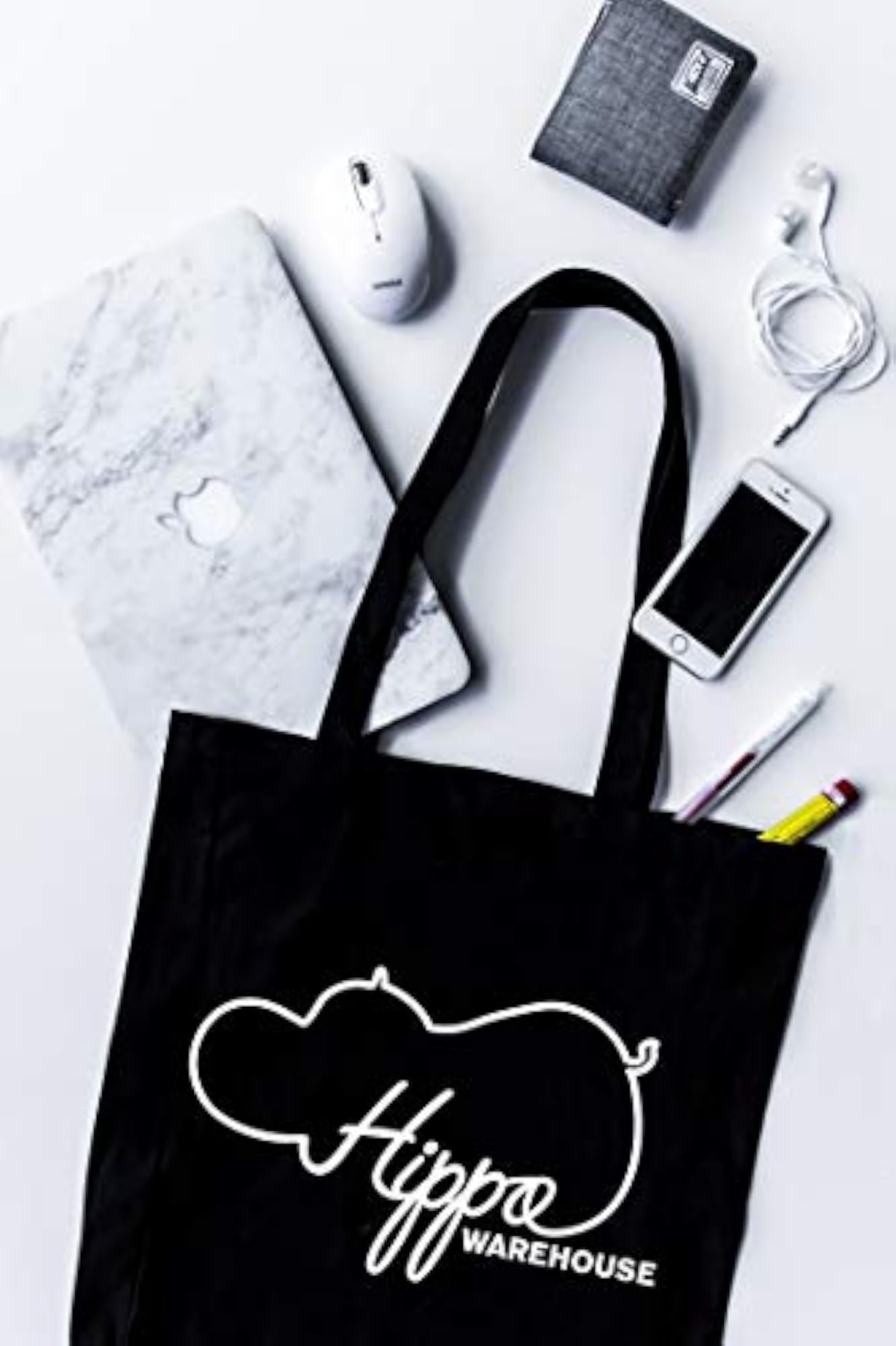 Personalised Tote Shopping Gym Beach Bag, Black