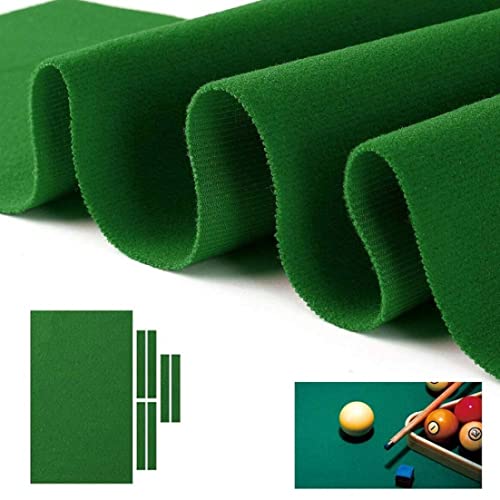 Table de billard pour bars et accessoires table en salle avec tapis vert - 5