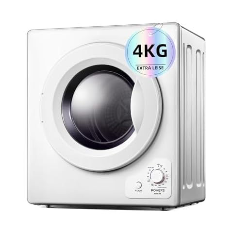 FOHERE Compact Vented Tumble Dryer 4KG Cover