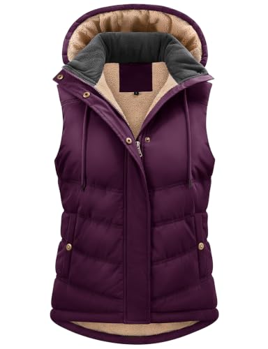 Image of Tuopuda Quilted Gilet for Women UK Sleeveless Jacket for Spring Fall Winter