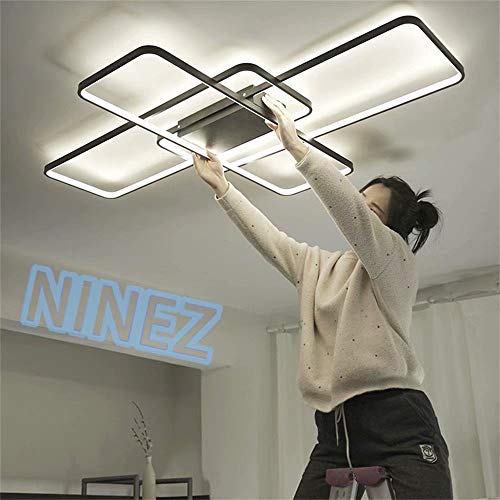 LED Plafoniera Dimmerabile con telecomando Moderno...