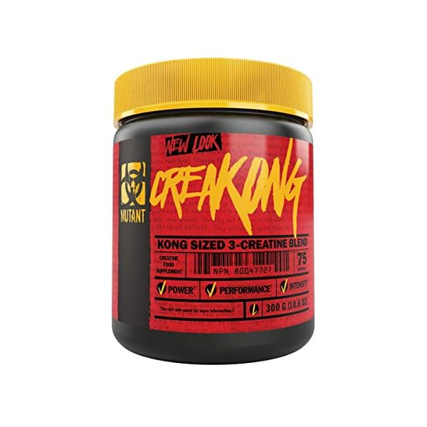 Mutant Creakong, Creatine Supplement and Workout Boost Absorption Accelerator with No Fillers, 300g