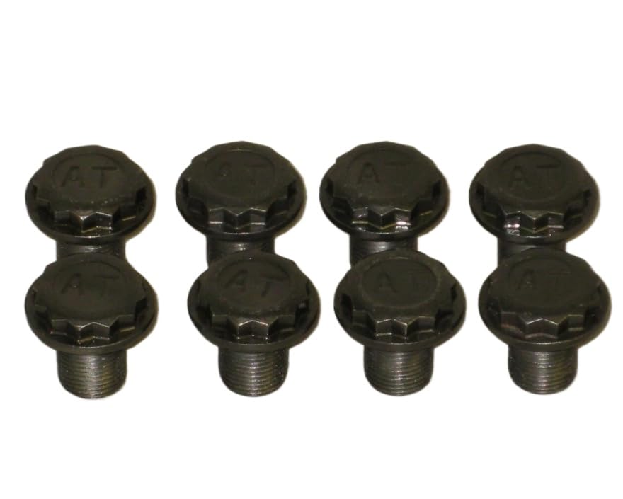 8PCS Flywheel Screws Flange Bolts 90023-PA9-000 Fits for Honda Accord CRV Civic