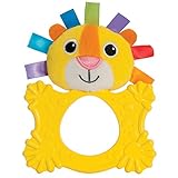 Lamaze Baby Teether Toy, Logan the Lion Teethimal