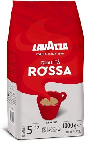 Lavazza Kawa Ziarnista Qualità Rossa 1 Sztuka (1 x 1 kg)