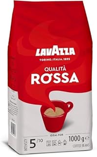 Lavazza Kawa Ziarnista Qualità Rossa 1 Sztuka (1 x 1 kg)