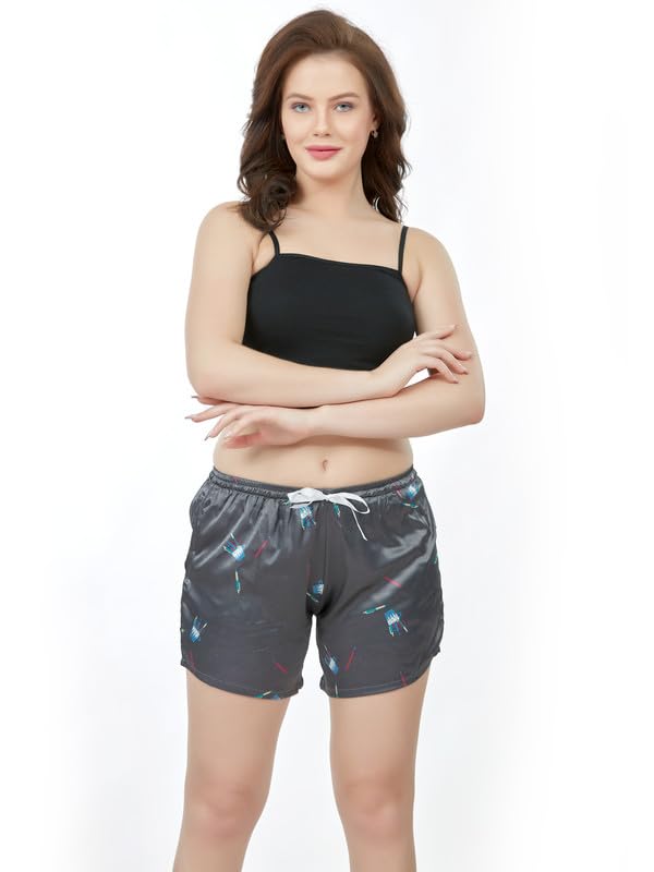 Women's Satin Shorts | Soft, Stylish & Comfortable Loungewear WWS-B0C1SQCYBC-picture-37