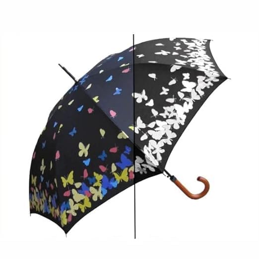 Color Changing Butterfly Umbrella, Surprise Birthday Gift for Kids and Adults/Quality Magic Umbrella (Random Colour)-image-14