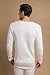 Cottonique Hypoallergenic Men's Thermal Long Sleeve (M, Natural)