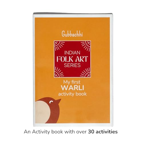 Image of 3D Wooden Toys for Kids 3-8 Yrs | 6 Puzzles in 1 Toy + 30 Activities | 12 Natual Wooden Puzzles for Kids with Activity Book | Indian Folk Art Wooden Blocks | Warli Theme