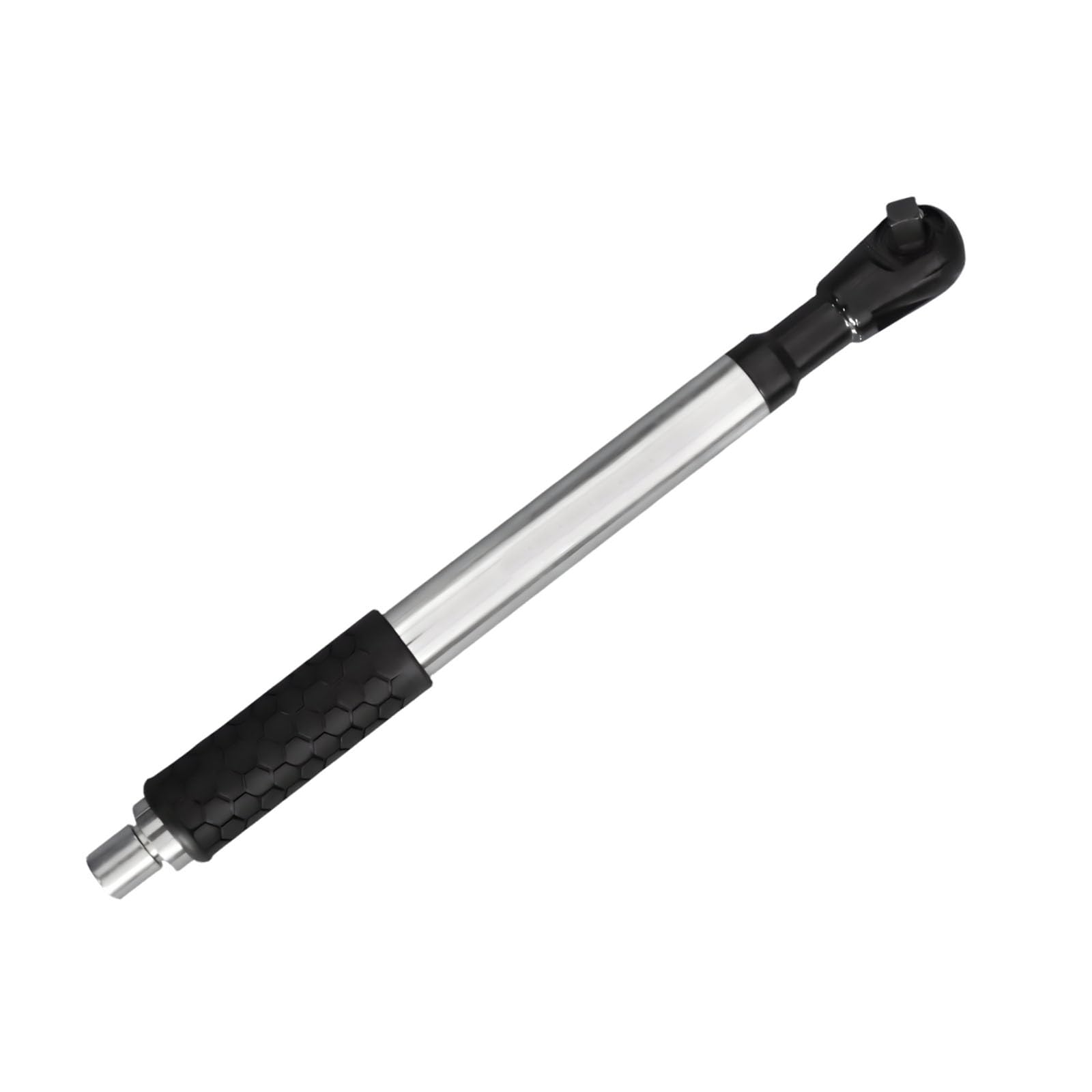 Hsioluted Black Extended Wrench Featuring Textured Handle For Strong Power Transfer And Slip Resistance Wrench