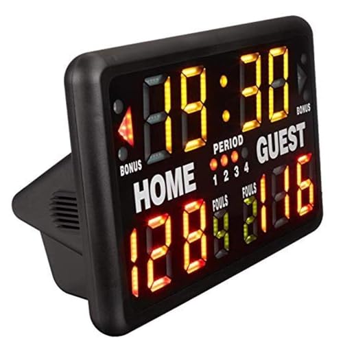 Elektronische LED-Basketball-Anzeigetafel mit hellem Digitaldisplay für Multi-Sport-Spiele