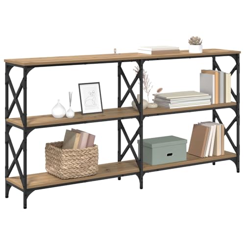 Console étroite de 28 cm pour optimiser le rangement d'un salon - 4