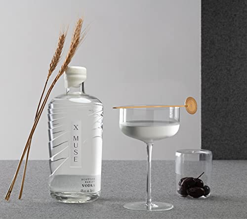 X MUSE Vodka 70cl (Tenth Muse) – Scottish Barley Vodka Distilled and Bottled in Scotland – 40% Alcohol By Volume (X Muse Vodka) X MUSE Vodka 70cl (Tenth Muse) - Scottish Barley Vodka Distilled and Bottled in Scotland - 40% Alcohol By Volume (X Muse Vodka) – X Muse