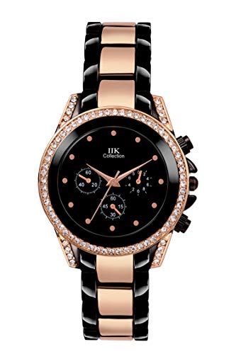 IIK COLLECTION Black Dial Analog Watch for Women’s and Girl’s (IIK-1071W)
