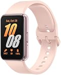 Samsung Galaxy FIT 3 [2024] 1.6" AMOLED Affichage 13 Jours de vie de la batterie 100+ Visages de montres 100+ Modes d'exercice CAD Version & Garantie - (Or rose)