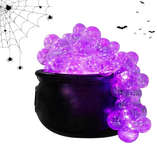 Caldero negro para Halloween y fiestas decorativas familiares