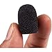Juvale Headset Microphone Foam Windscreens - Noise Reduction Microphone Windscreens - Wind Muff for Mic Shield & Lapel Mic Covers - Pack of 24, 0.8 in, Black
