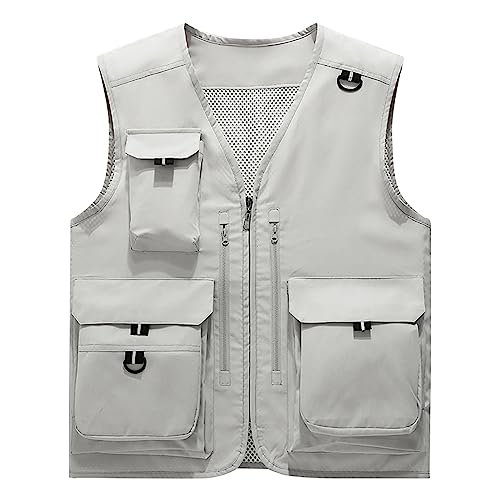 Chaleco de pesca transpirable para hombre olvida el calor con este abrigo ligero de verano