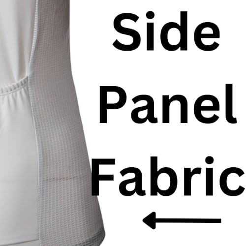 Image of Men's Cycling Jersey, Short Sleeve, Geometric Pattern, Grey and Black
