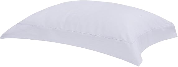 Buddemeyer Fronha 50x70cm Cetim 300 Fios Damask Stripes 100% Algodão Penteado Prata