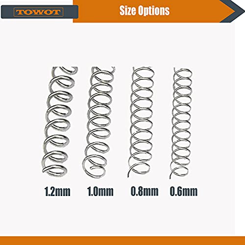 Image of TOWOT Tin Lead Rosin Core Solder Wire for Electrical Soldering, Content 1.8% Solder flux Sn60-Pd40 (0.6mm, 50g)